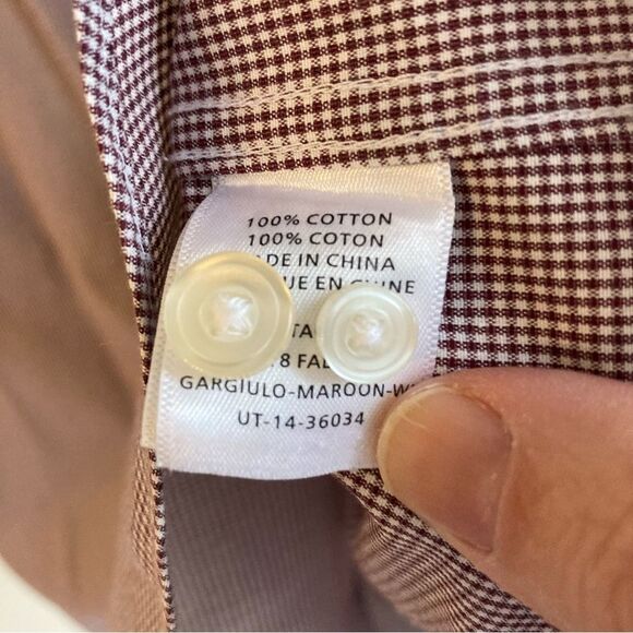 UNTUCKit Men’s wrinkle free plaid gingham button downs size XXXL. GUC! - Picture 9 of 10